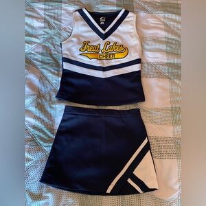 Girls Cheer Leader uniform size (Youth M)